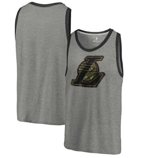 Los Angeles Lakers Fanatics Branded Camo Collection Prestige Tri-Blend Tank Top - Heathered Gray,We sell and wholesale Los Angeles Lakers Fanatics Branded Camo Collection Prestige Tri-Blend Tank Top - Heathered Gray on line form chian!